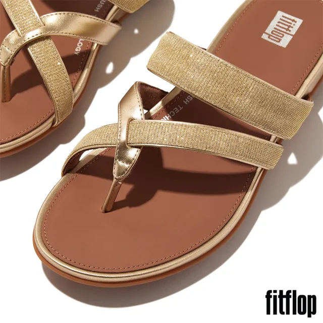 【FitFlop】GRACIE經典亮粉套趾繞帶夾腳涼鞋(共2款)