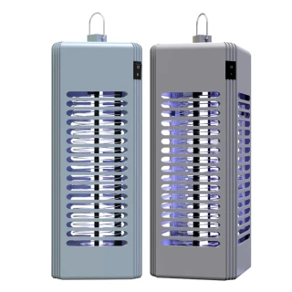 【KINYO】6W電擊式UVA燈管捕蚊燈/滅蚊燈/KL-9644顏色任選(2入組)