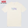 【VANS 官方旗艦】Logo 女款米白色短袖T恤