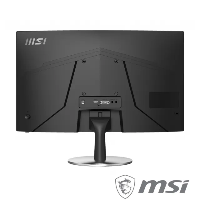 【MSI 微星】PRO MP242C 24型曲面美型螢幕(VA/FHD/1500R/內建喇叭/TUV護眼)