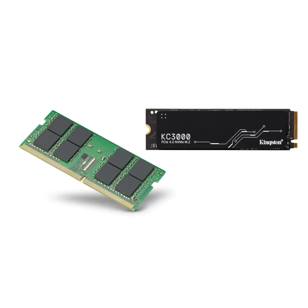 【Kingston 金士頓】搭DDR4 3200 16GB 筆電記憶體 ★ KC3000 1TB PCIe 4.0 ssd固態硬碟 讀7000M/寫6000M