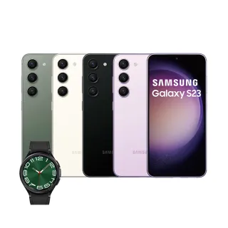 【SAMSUNG 三星】Galaxy S23 5G 6.1吋(8G/256G/高通驍龍8 Gen2/5000萬鏡頭畫素/AI手機)(W6C 47mm組)