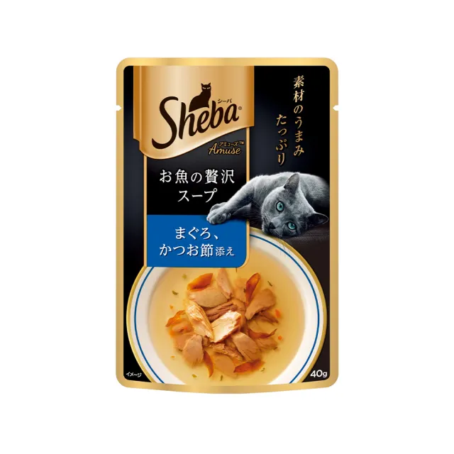 【Sheba】日式鮮饌包副食 40g*24入 寵物/貓罐頭/貓食(任選)