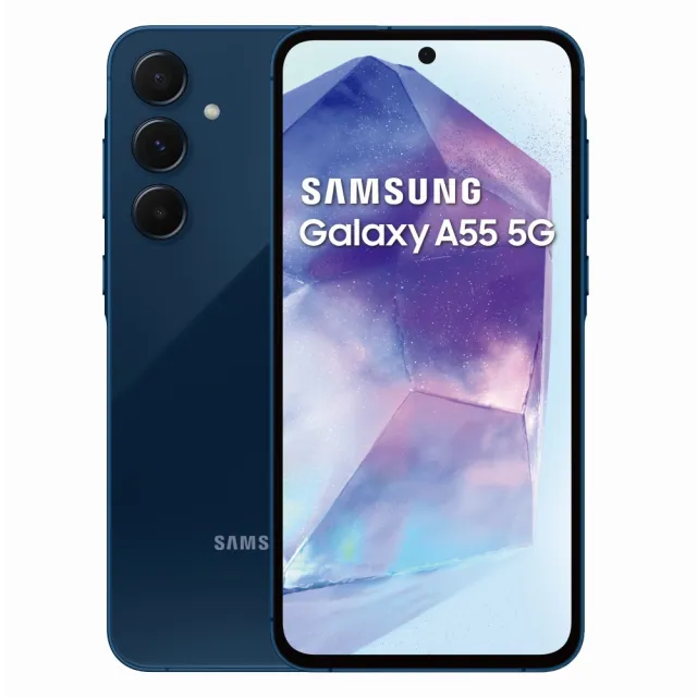 【SAMSUNG 三星】Galaxy A55 5G 6.6吋(8G/256G/Exynos 1480/5000萬鏡頭畫素)(超值配件3入組)