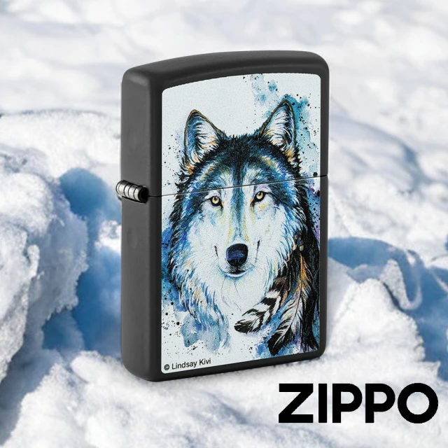 ZippoZippo Feed the Good Wolf防風打火機(美國防風打火機)