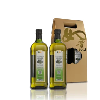 【JCI 艾欖】西班牙原瓶原裝進口 特級冷壓初榨橄欖油(1000ml*2瓶- 煎煮炒炸)