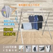 【poko 台灣專利強光牌】升高款不鏽鋼曬衣架+立體網(X型不銹鋼曬被架 晾曬架 曬鞋架 衣架)