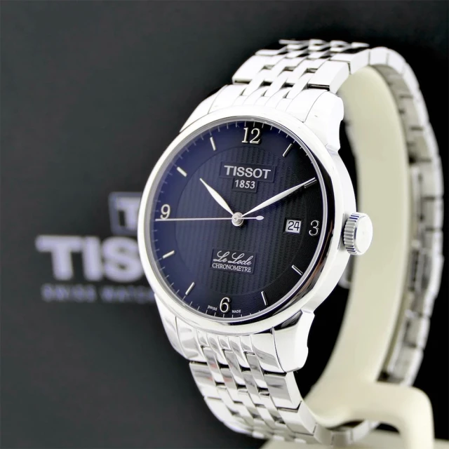 TISSOT 天梭 Le Locle 力洛克系列 T0064081105700 日期顯示 COSC天文台認證 瑞士 機械 腕錶 鏤空