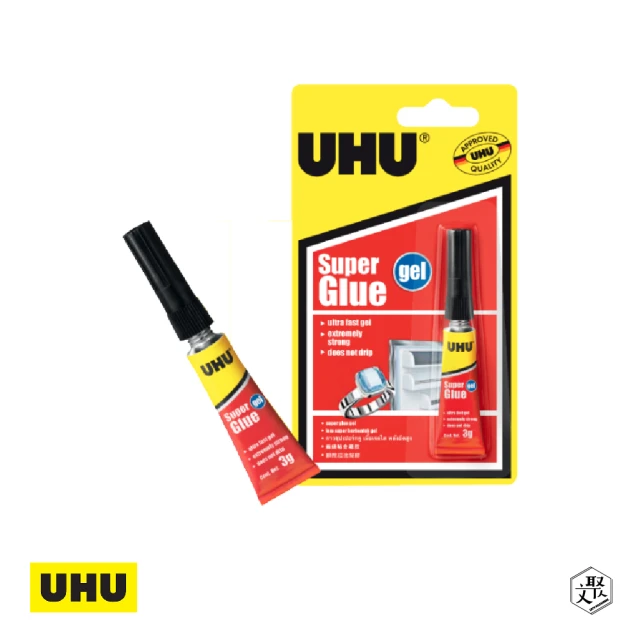 UHU 瞬間超強凝膠3ML(原廠正貨)