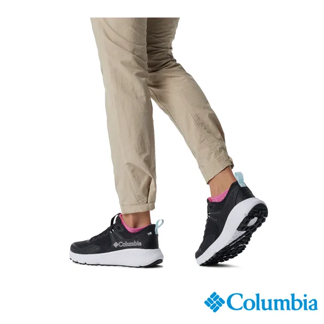 【Columbia 哥倫比亞官方旗艦】女款-KONOS™OD防水極彈健走鞋-黑色(UBL03780BK/IS)