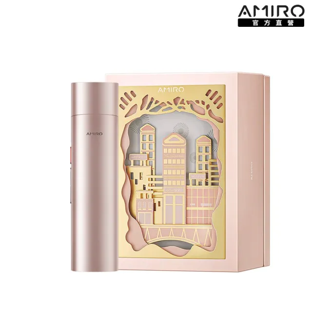【AMIRO】時光機 拉提美容儀 R1 PRO - 腮紅粉(限定色美麗登場 美容儀 緊緻 情人節禮物)