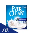 【EverClean 藍鑽】強效凝結除臭貓砂10L(歐規)