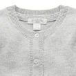 【Purebaby】澳洲有機棉 嬰兒薄款針織外套 2色(新生兒 有機棉 針織衫)