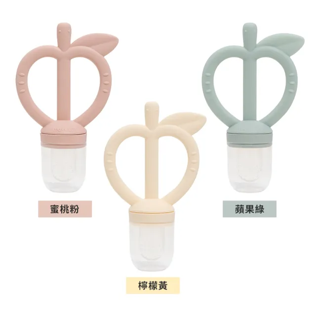 【MOYUUM】韓國 白金矽膠固齒器水果咬咬棒咬咬樂(多款可選)