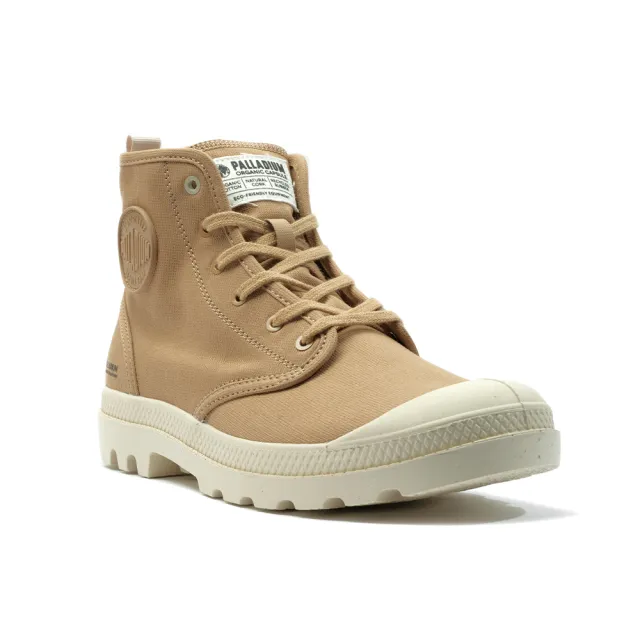 【Palladium】PAMPA HI ZIP ORGANIC拉鍊有機棉靴/休閒鞋-男鞋/女鞋-咖啡(79101-209)