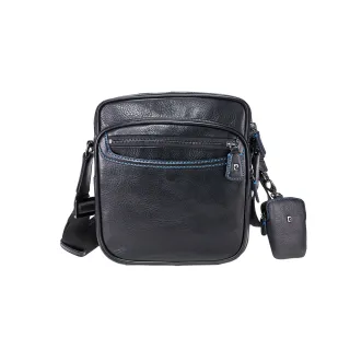 【pierre cardin 皮爾卡登】422經典日字包(斜背包 男)