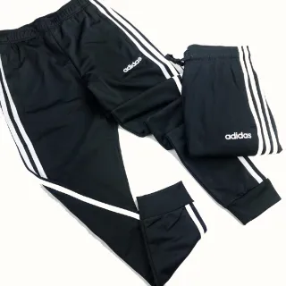 【adidas 愛迪達】男款 運動長褲 縮口褲 平口褲(經典款)