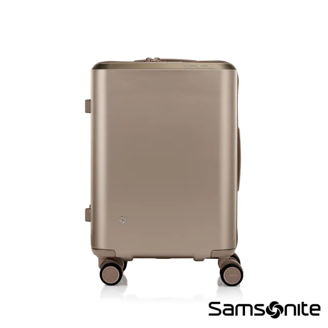 【Samsonite 新秀麗】25吋 Evoa Z 可擴充拉絲光澤防盜拉鍊PC減震輪行李箱(多色可選)