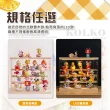 【KOLKO】木質公仔展示盒-單層不帶燈款(公仔收納 模型展示 盲盒展示 玩具收納 娃娃 扭蛋 模型公仔)