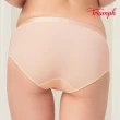 【Triumph 黛安芬】環保親膚材質 澎澎氣墊系列 中腰平口內褲 M-EL(粉膚)