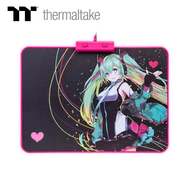 Thermaltake 曜越 初音特製RGB鼠墊