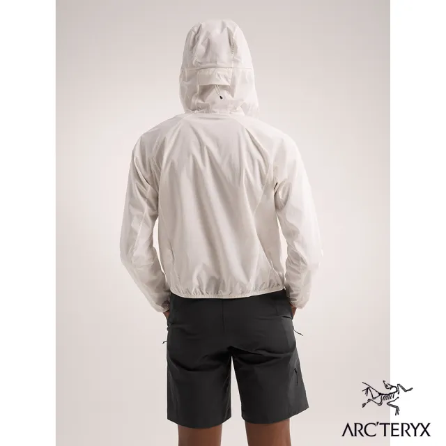 【Arcteryx 始祖鳥官方直營】女 Stowe 風衣外套(絹絲白)