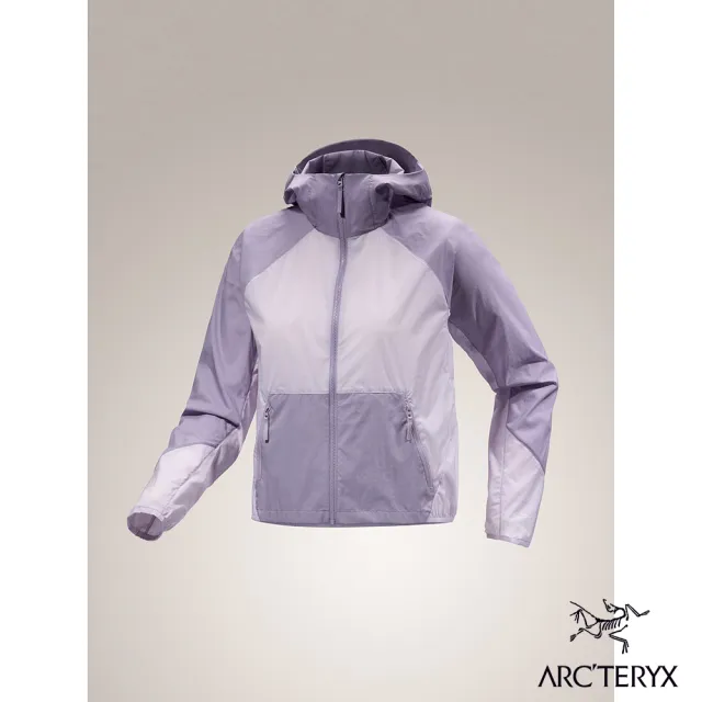 【Arcteryx 始祖鳥官方直營】女 Stowe 風衣外套(淺藍香紫/藍香紫)