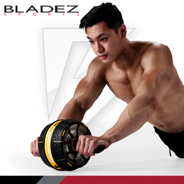 【BLADEZ】D5鋼片迴力式數據健腹輪
