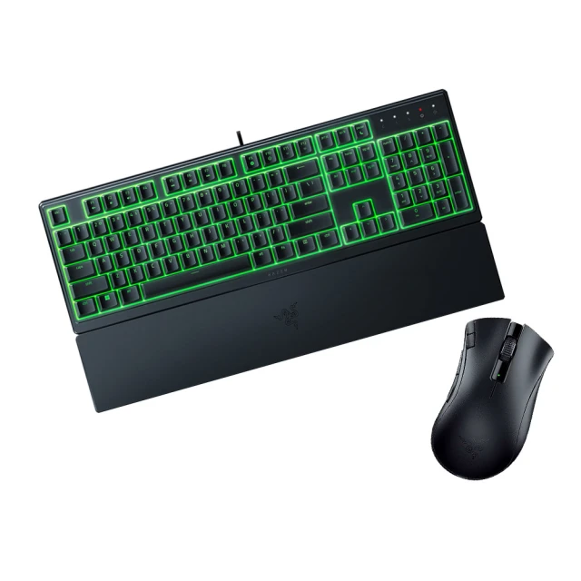 Razer 雷蛇 DeathAdder V2 X HyperSpeed無線滑鼠組★Ornata V3 X 雨林狼蛛 V3 X中文有線鍵盤