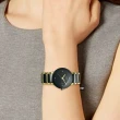 【Rado 雷達表】官方授權 Centrix晶萃真鑽石英腕錶 28㎜黑陶瓷金標款-加上鍊機6豪禮 R01(R30930712)