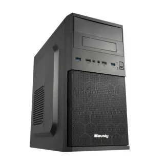 【華碩平台】i3四核{日光居X}文書電腦主機(i3-12100/H610/16G/1TB SSD/400W)