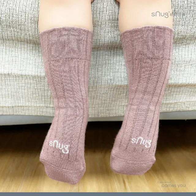 【sNug 給足呵護】4雙組無毒新生兒寶寶襪-女寶成長配色(童襪/寶寶襪/無毒健康/台灣製造/10秒除臭襪)
