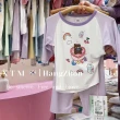 【MANI 瑪尼】兒童莫代爾七分套裝居家套裝(兒童夏季空調居家套裝)