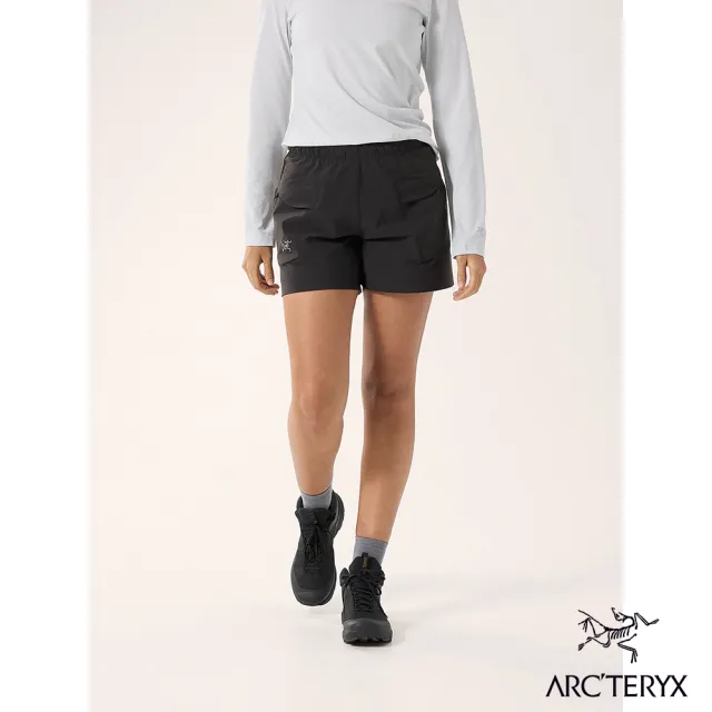 【Arcteryx 始祖鳥官方直營】女 Gamma Utility 軟殼短褲(黑)