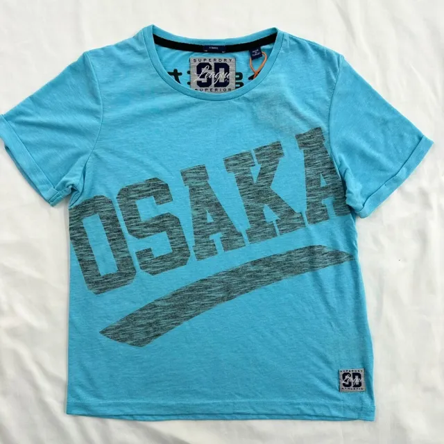 【Superdry】極度乾燥 寬鬆 女短T T恤 圓領 刷墨 短版 短袖 短T Superdry 土耳其製(短袖 T恤5012EM5)
