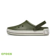 【Crocs】中性鞋 平板Logo洞洞鞋克駱格(209651-309)