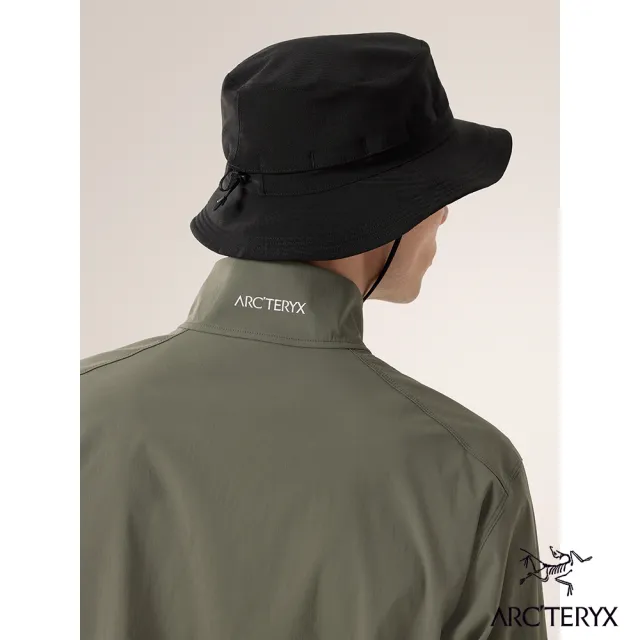 【Arcteryx 始祖鳥官方直營】Cranbrook 抗UV 遮陽帽(黑)