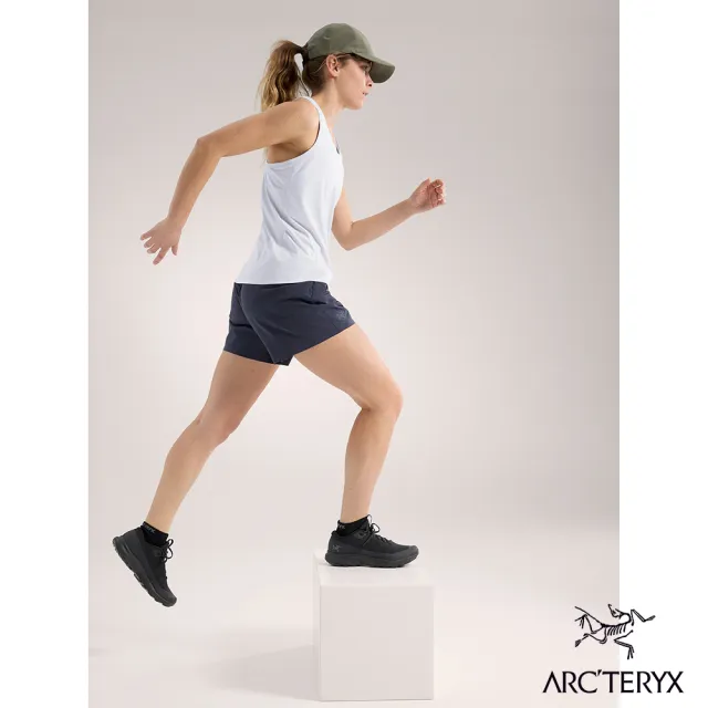 【Arcteryx 始祖鳥官方直營】女 Teplo 快乾短褲(黑寶石)