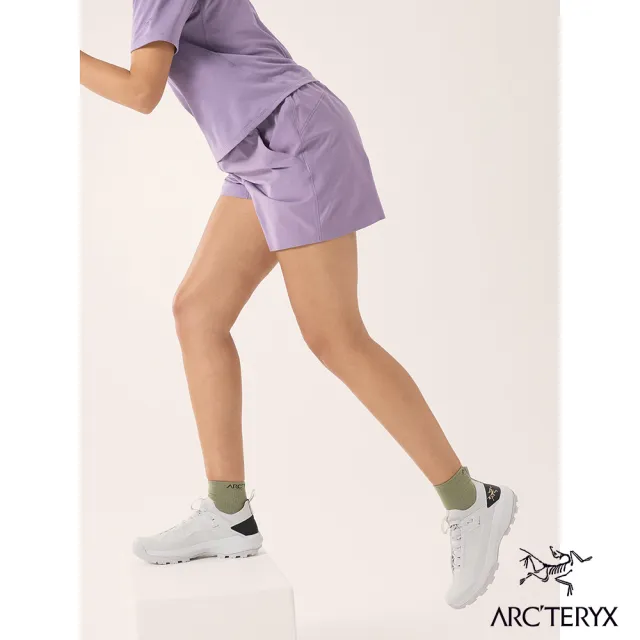 【Arcteryx 始祖鳥官方直營】女 Teplo 快乾短褲(藍香紫)