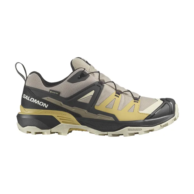 【salomon官方直營】男 X ULTRA 360 Goretex 低筒登山鞋(復古卡其/黑/綠)