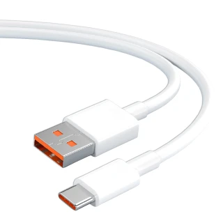 【新錸家居】2M-6A手機快充電傳輸線Type-C to USB-A(200公分數據編織線)