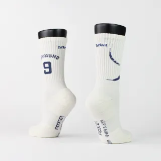 【FOOTER】排球少年!!烏野高校高筒襪(HF04-白)