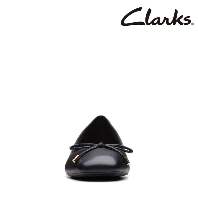 【Clarks】女鞋 Ubree15 Step 可愛皮繩蝴蝶結梯形跟娃娃鞋(CLF74856D)