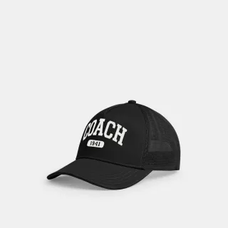 【COACH蔻馳官方直營】1941刺繡棒球帽-黑色(CQ728)