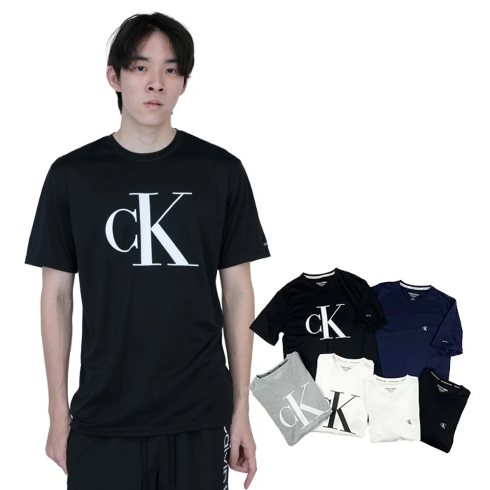 【Calvin Klein 凱文克萊】防曬衣 速乾衣 CK短T  短袖 Calvin Klein 抗UV  T恤 排汗衫 素T(短t)