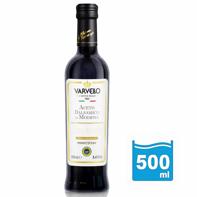 【VARVELLO 義大利瓦爾維羅】金牌巴薩米克醋 500ML