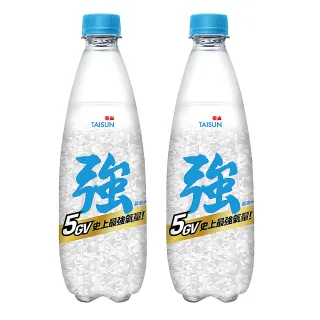 【泰山】強氣泡水500mlx2箱 48入