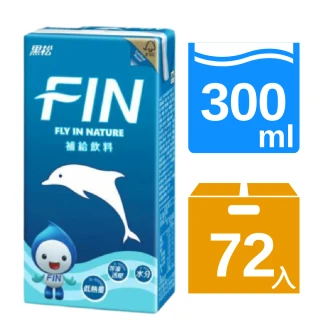 【黑松】FIN補給飲料 PKL300mlx3箱(共72入)