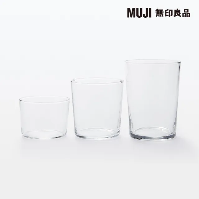 【MUJI 無印良品】強化玻璃酒杯/M 約355mL