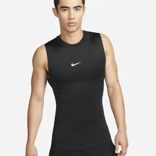 【NIKE 耐吉】AS M NP DF TOP SL TIGHT 男款 速乾 緊身 無袖上衣 訓練(FB7915-010  ∞)